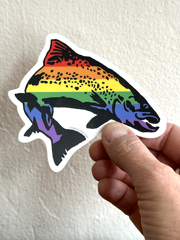 Rainbow Trout STICKER