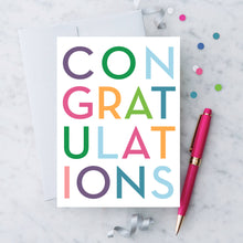 Congratulations” Greeting Card.
