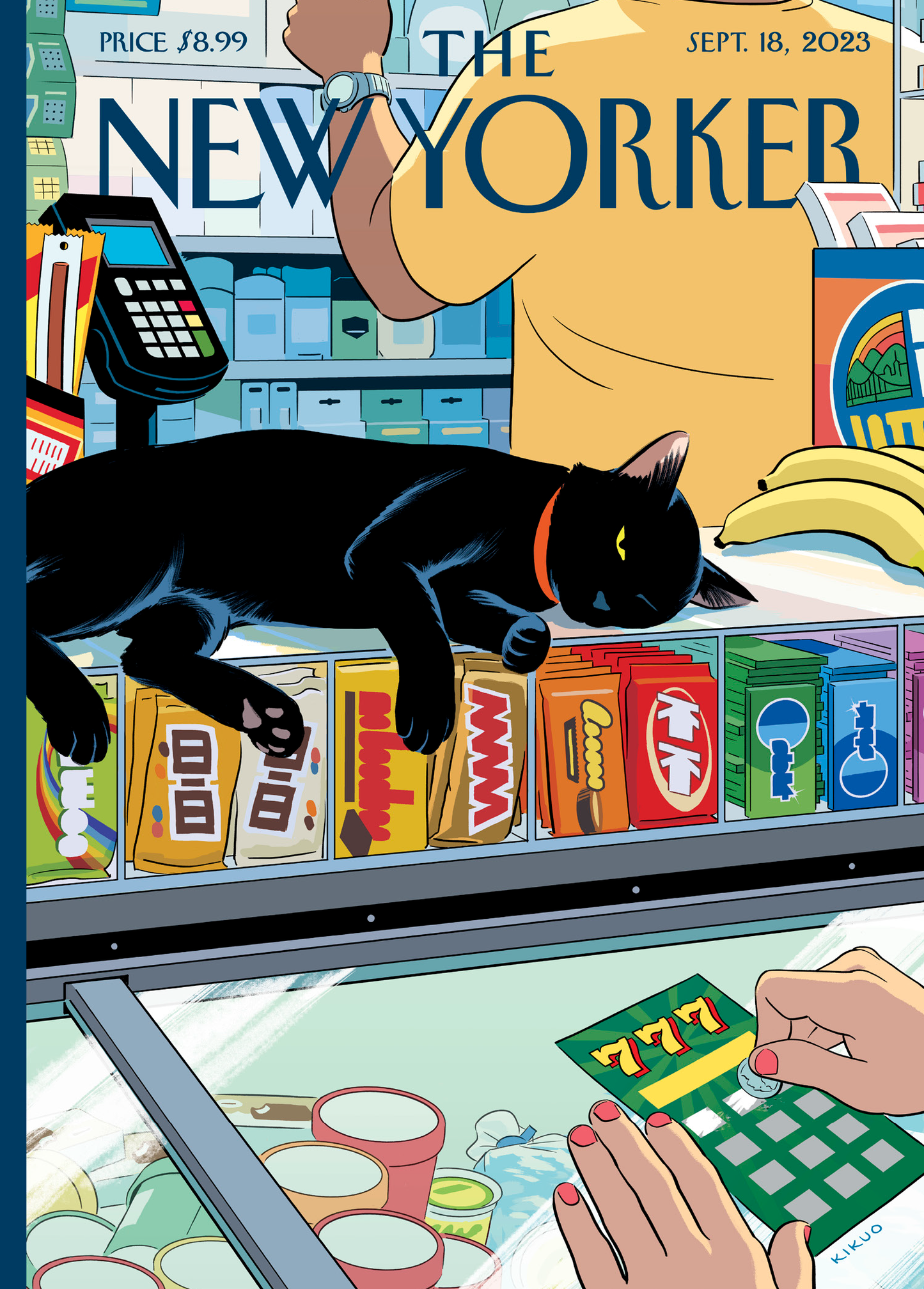 BODEGA CAT -  5 x 7 NY'ER COVER CARD