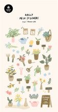 FLOWER CAFE STICKERS