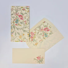 Long Portfolio Note Cards - CALLIGRAPHY