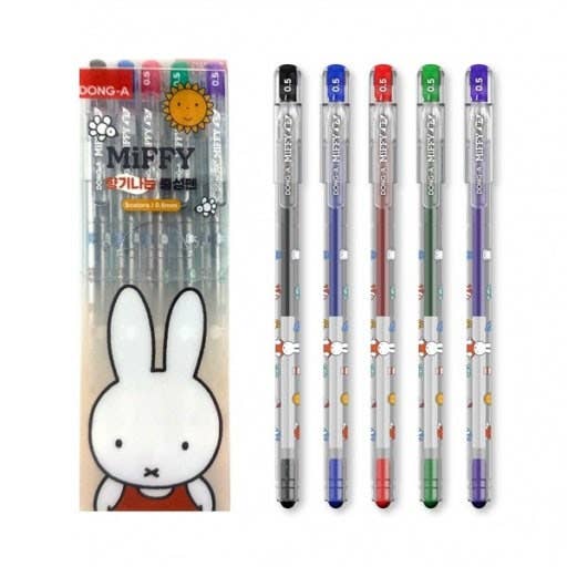 MIFFY Scented Gel Pen  5 Colors SET 0.5mm