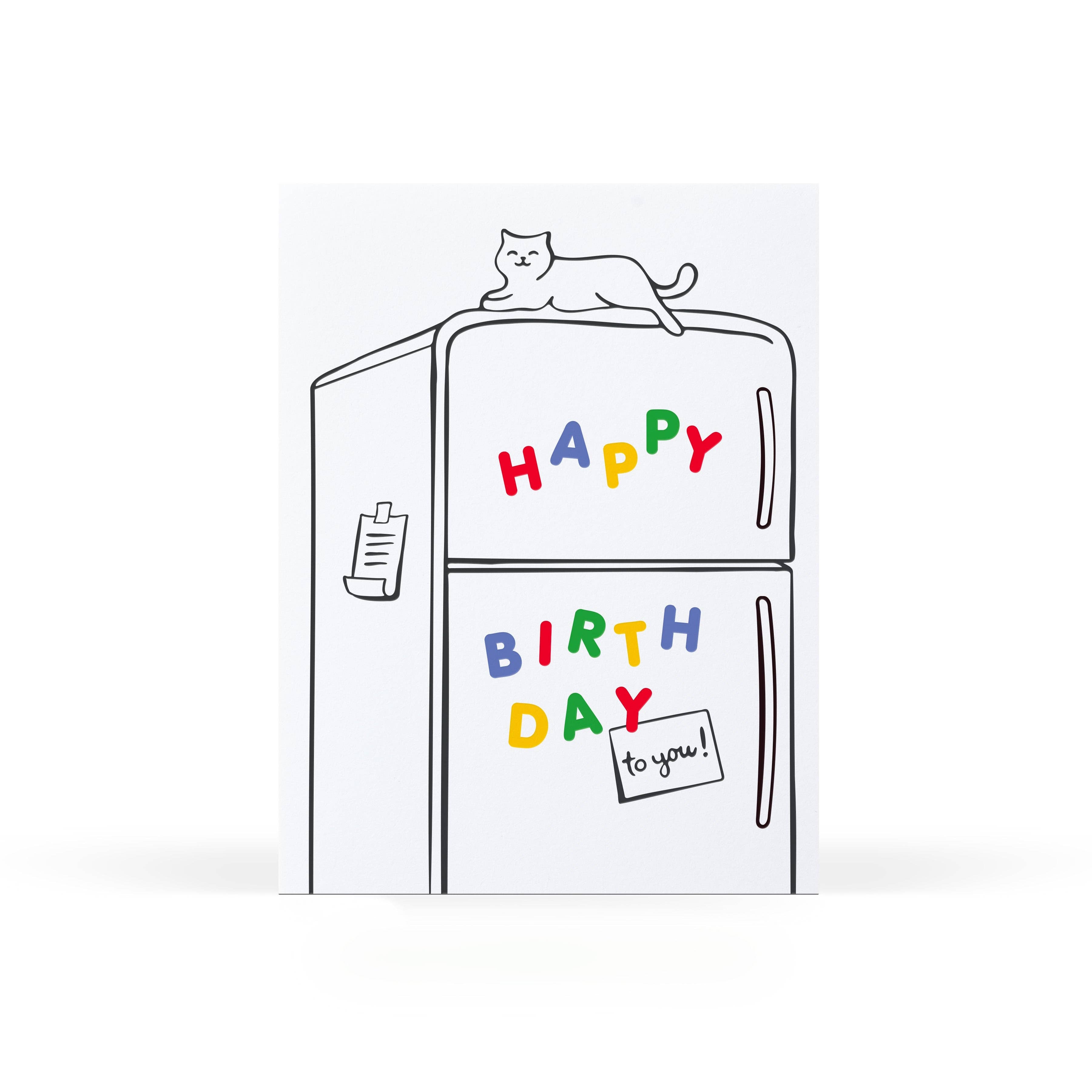 Birthday Fridge