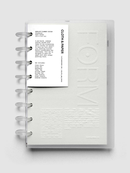 Half Letter - FORMA Modular Planner System