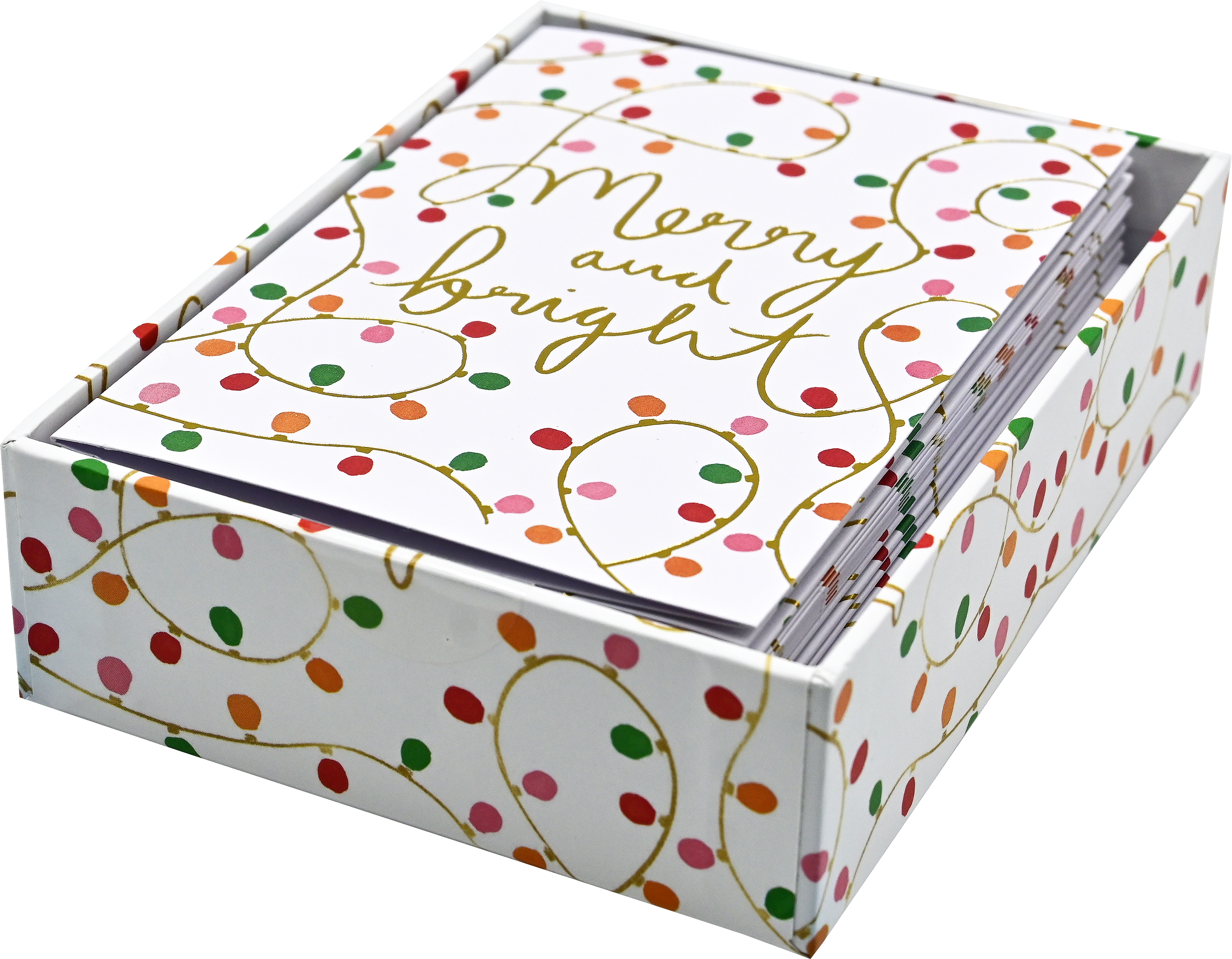 Merry and Bright Small Boxed Holiday Cards