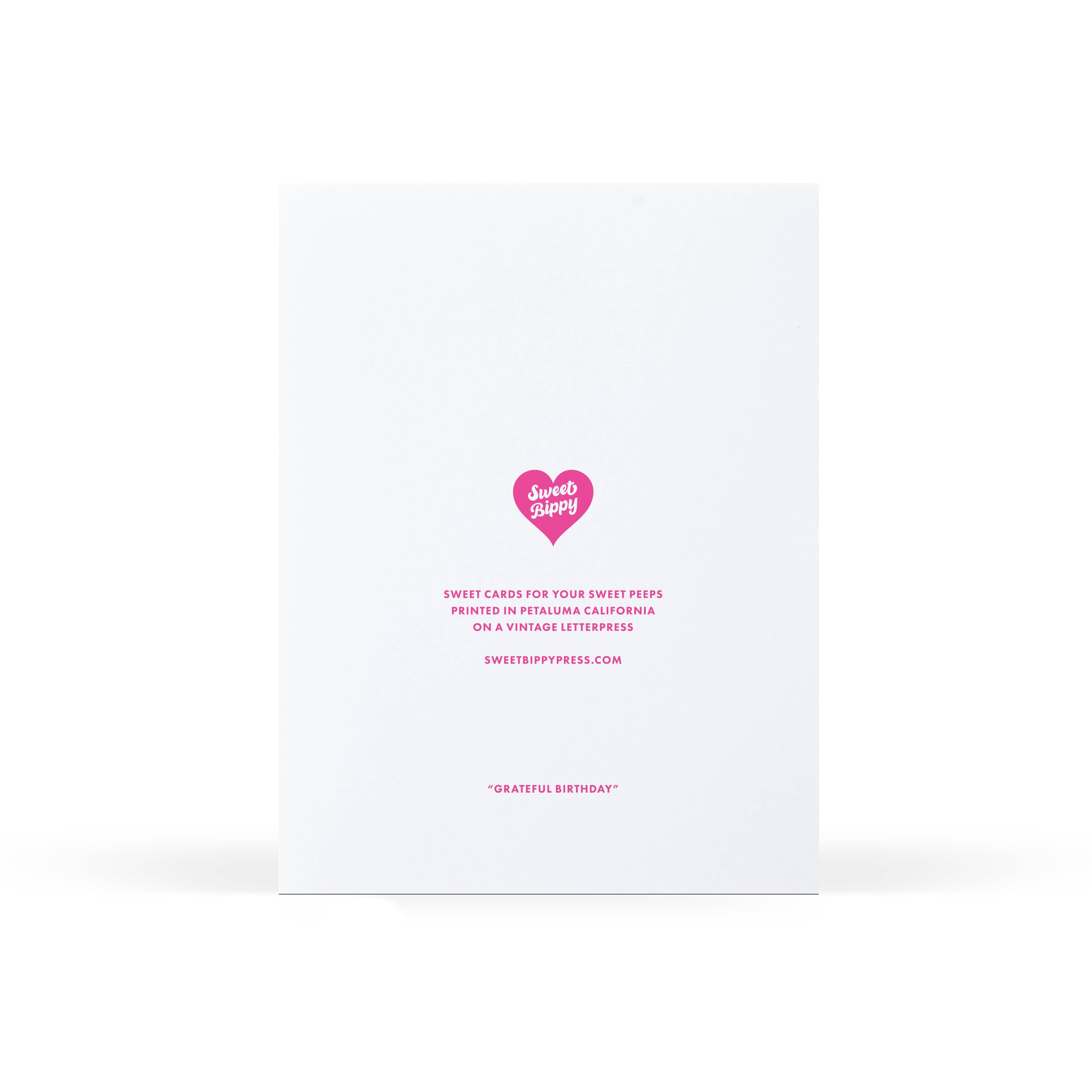 Grateful Birthday Greeting Card