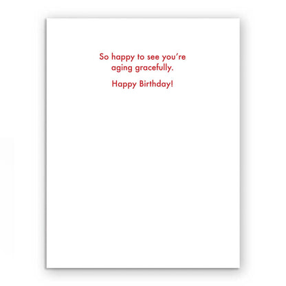 Aging Gracefully Doll Birthday Card