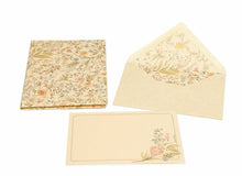 Portfolio Cards Large Size, Note Cards, Italian Stationery: PEACOCK