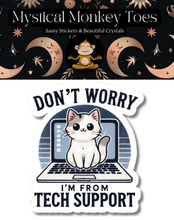 Tech Support Vinyl Sticker