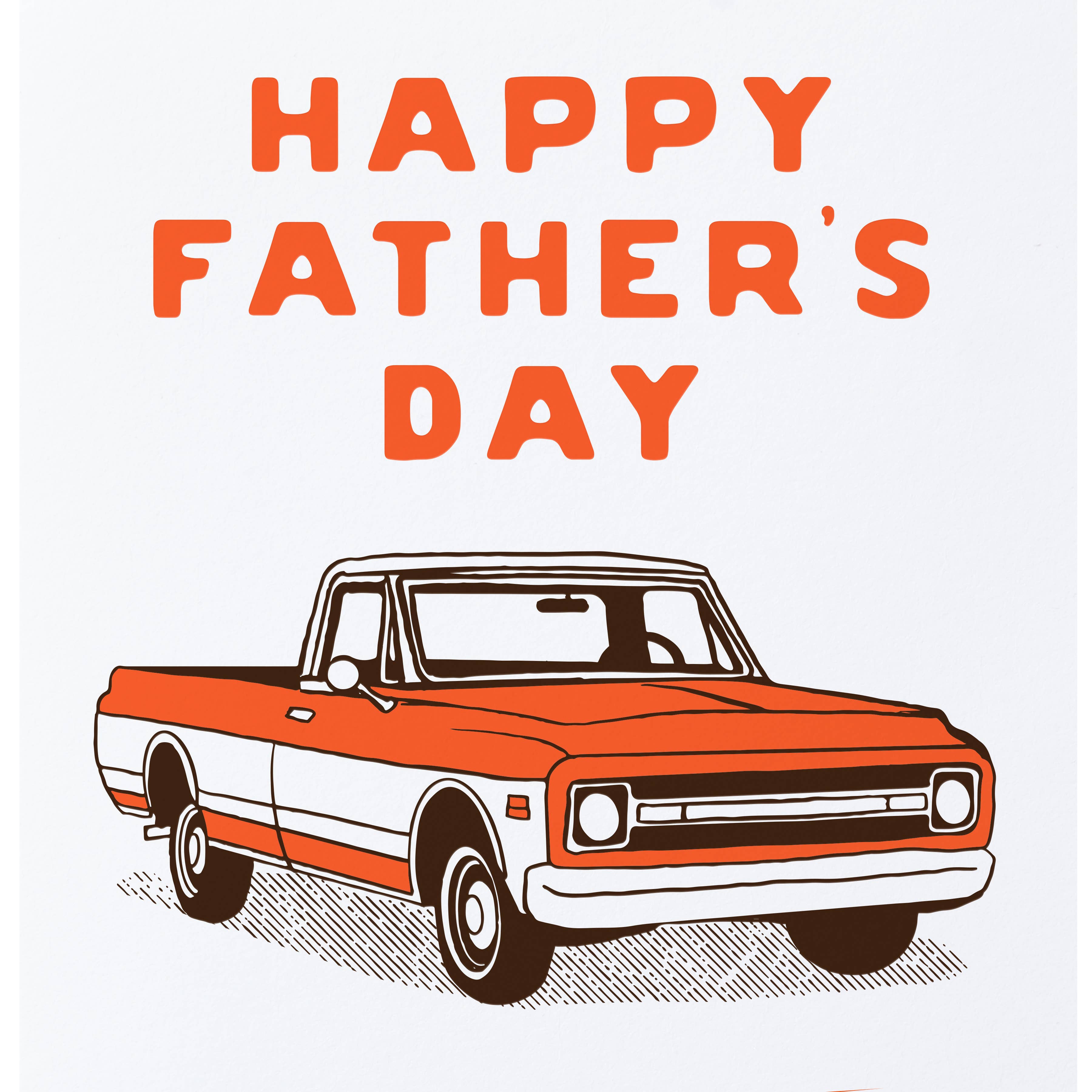 Classic Truck Father’s Day Greeting Card