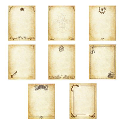 Parchment Stationery Vintage Design Boxed Gift Set -20/10 with Personalization option
