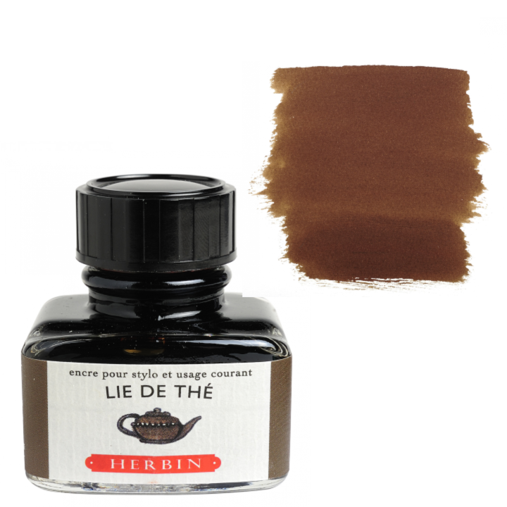 Lie de The 30ml (Dark Tea) J. Herbin Fountain Pen Ink