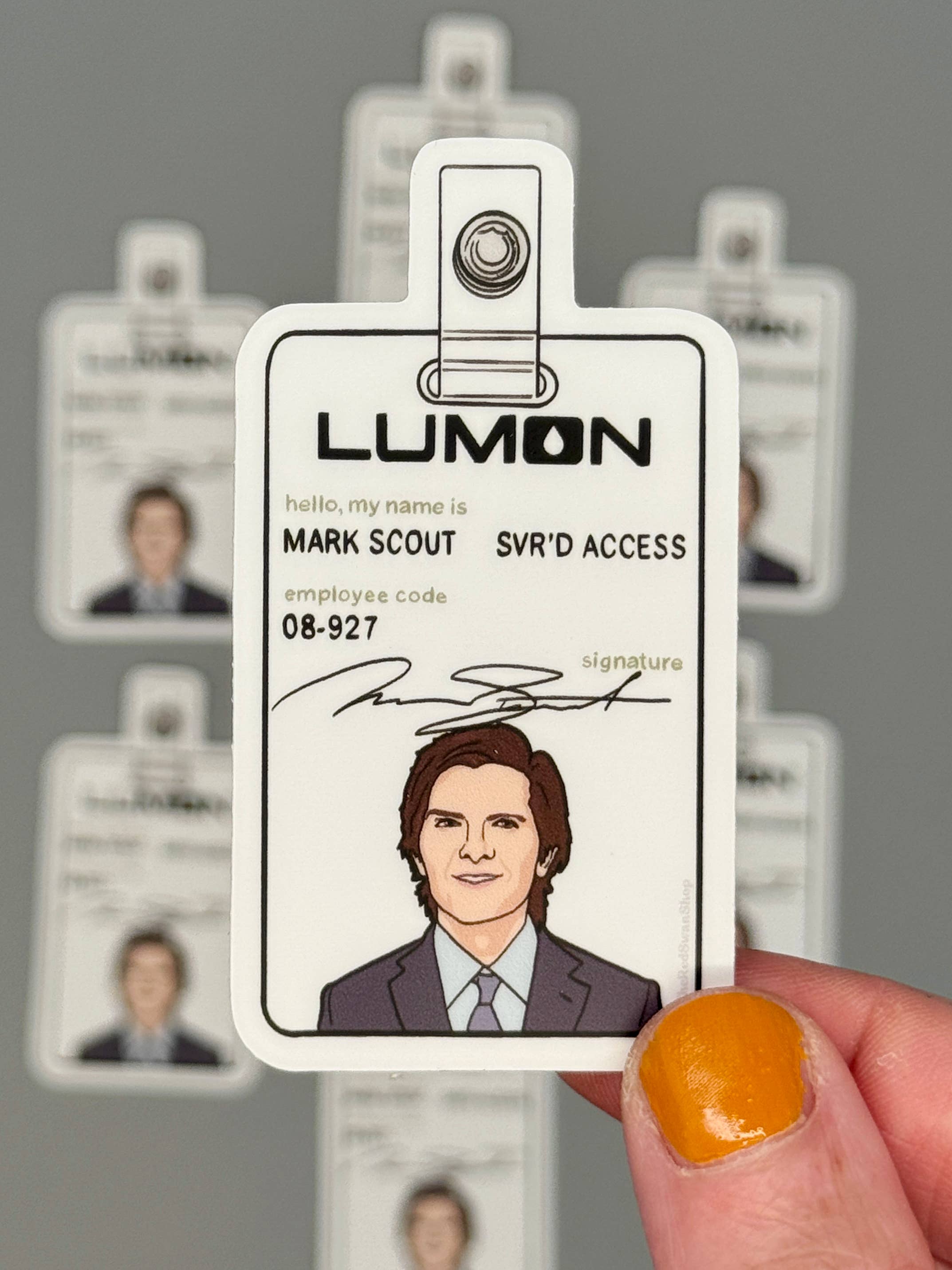 Vinyl Decal - Severance - Mark S Badge