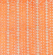 Batik coffee beans, bright orange