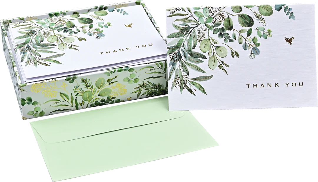 Eucalyptus Thank You Cards