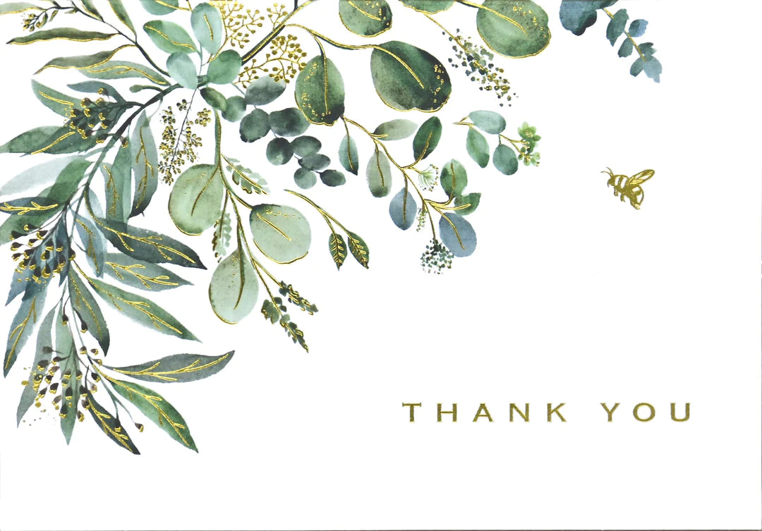 Eucalyptus Thank You Cards