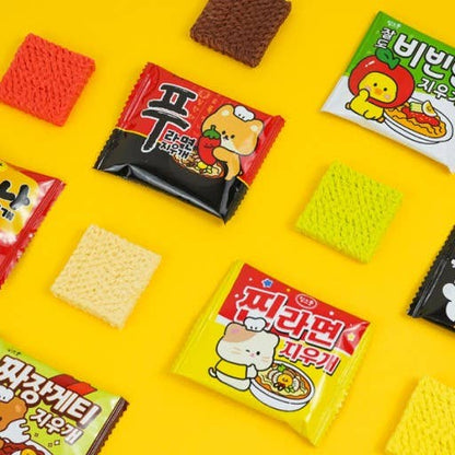 K -Ramen Shape Earaser Pack- Fun, goodybag