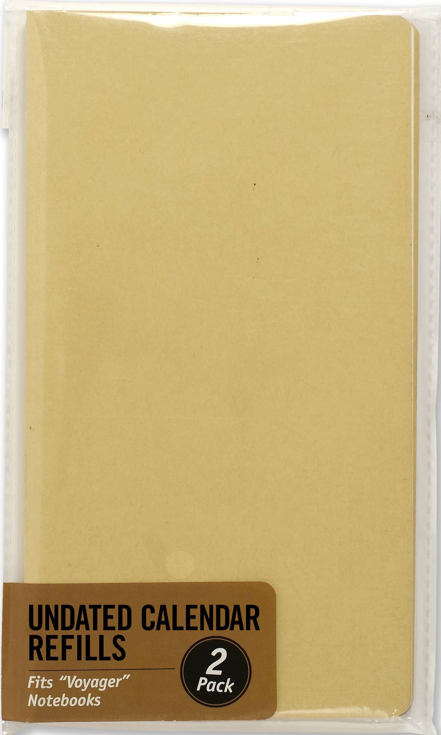 Voyager Undated Calendar Refill (2-pack)