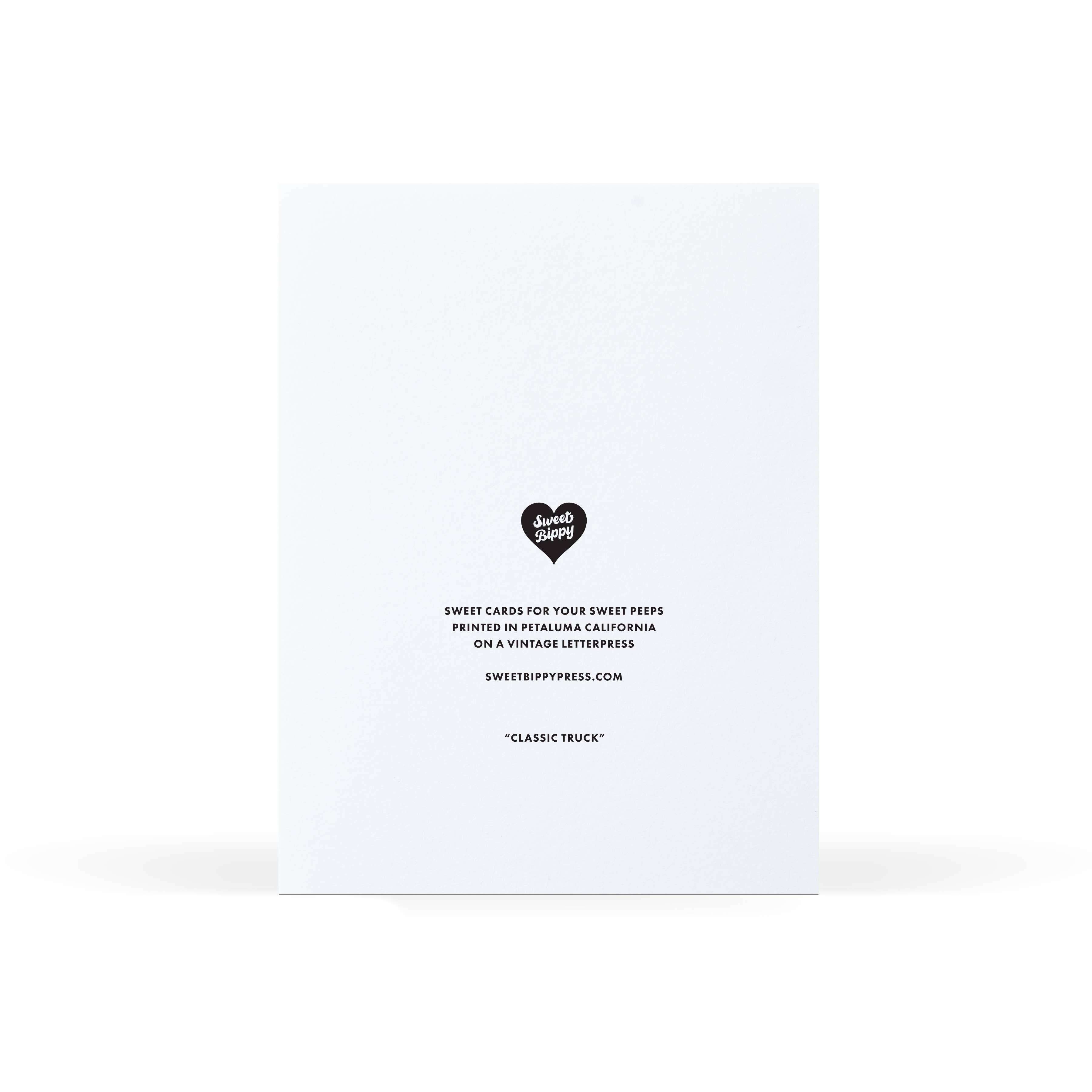 Classic Truck Father’s Day Greeting Card