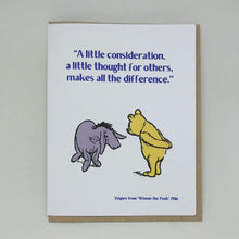 A Little Consideration