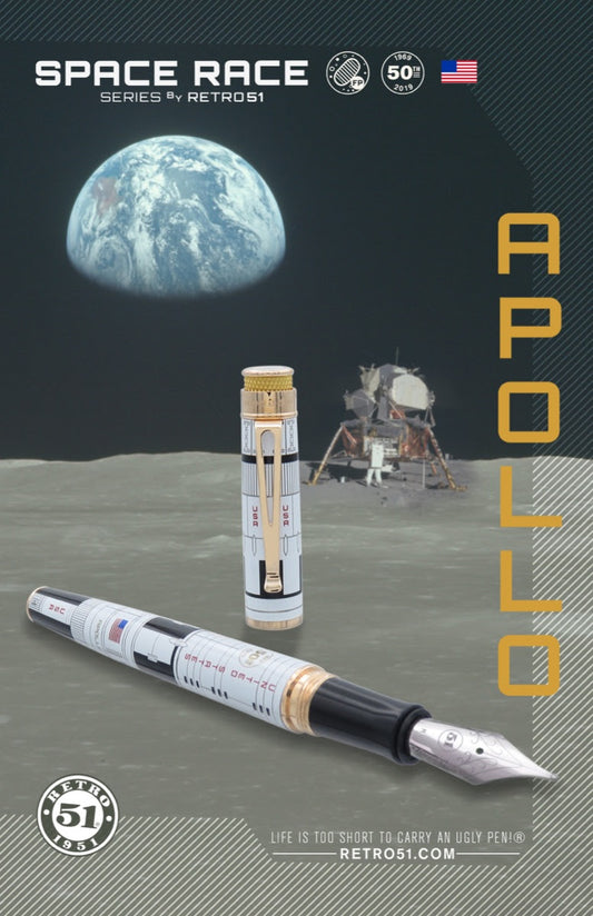 Apollo Space Race Fountain Pen - Retro51