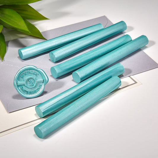 Aqua Pearl Premium Glue Gun Sealing Wax -Pack of 6