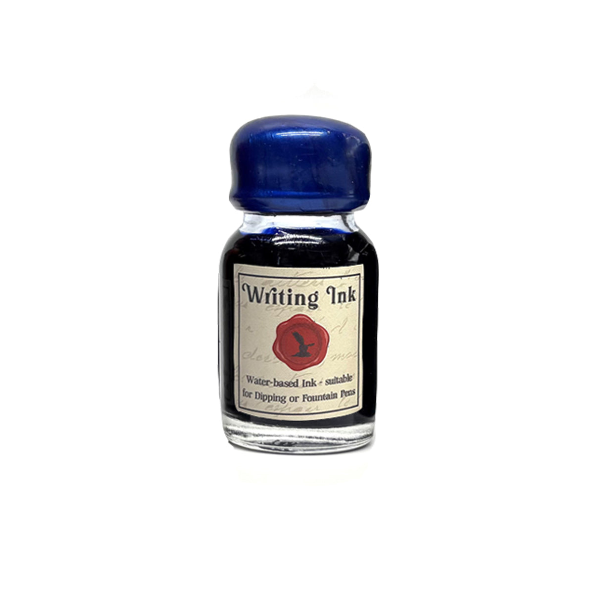 Writing Ink in Vintage Apothecary Jar with Wax Seal Cap (15ml / 0.5oz)