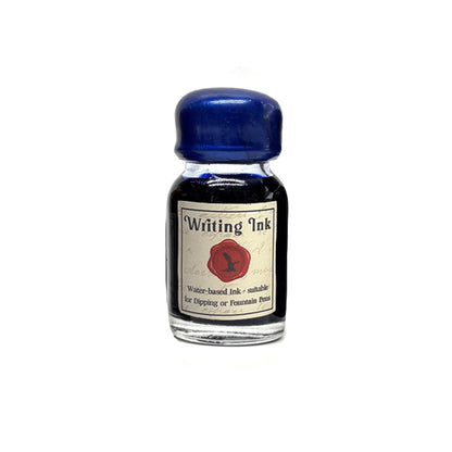 Writing Ink in Vintage Apothecary Jar with Wax Seal Cap (15ml / 0.5oz)