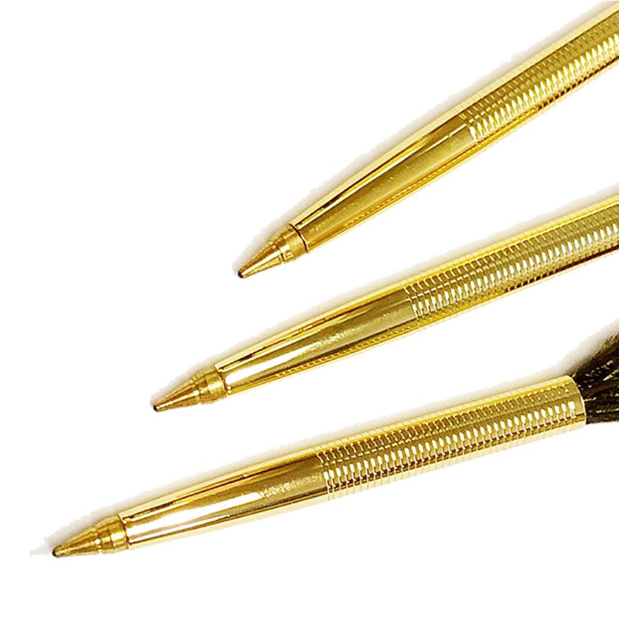 Peacock Feather Ballpoint Pen-Refillable-Natural Color