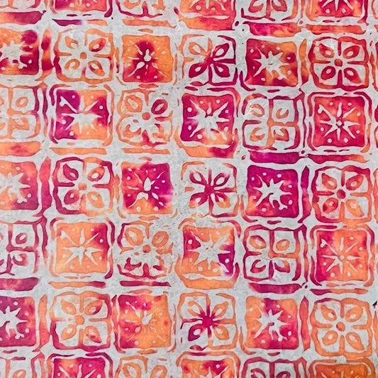 Wrap - Batik Vintage Check