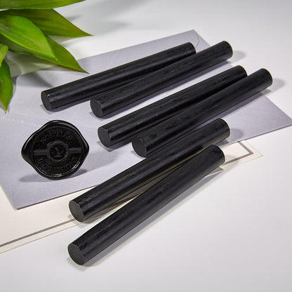 Black Premium Glue Gun Sealing Wax -Pack of 6