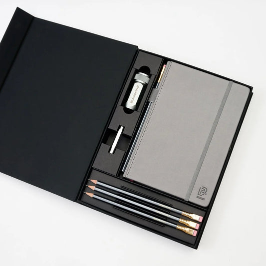 Grey Notebook Essentials Gift Set