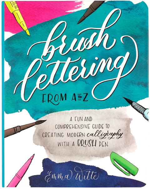 A-Z Brush Lettering