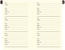 Butterflies Address Book