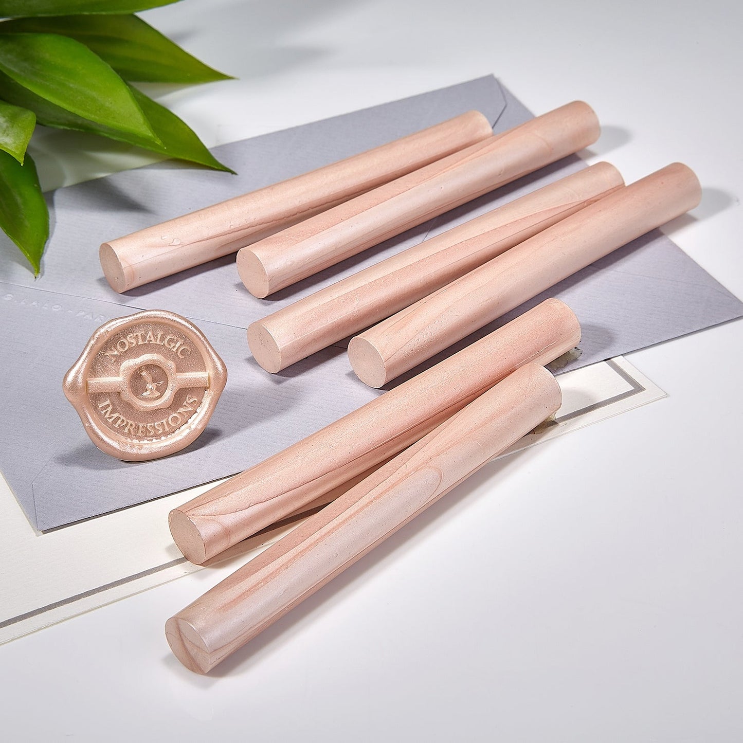 Champagne Premium Glue Gun Sealing Wax -Pack of 6