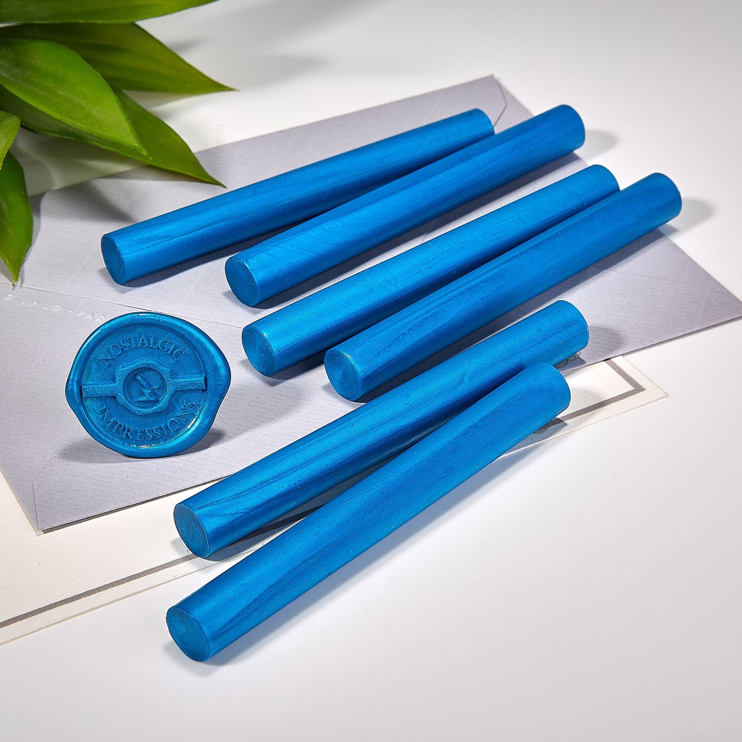 Cobalt Blue Premium Glue Gun Sealing Wax -Pack of 6