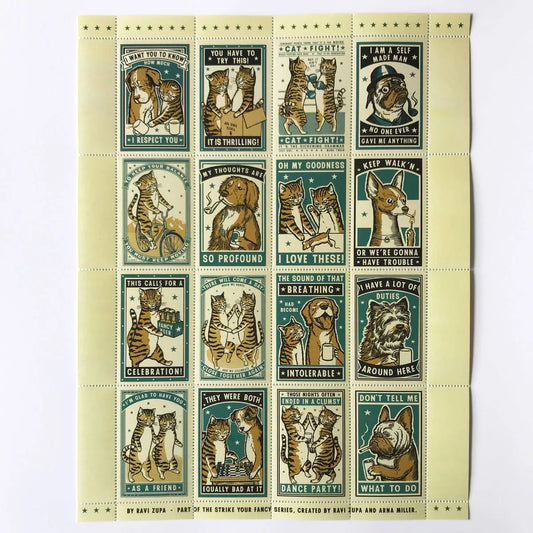 Complicated Friendships Stamps