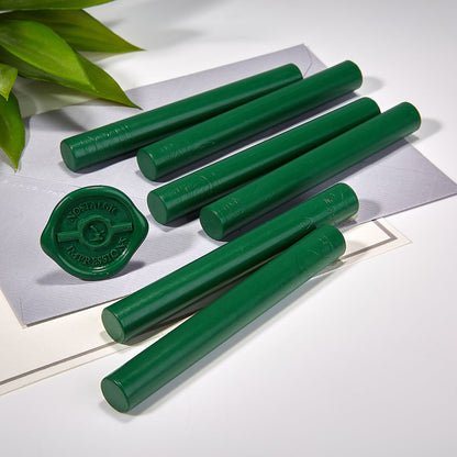 Forest Green Glue Gun Sealing Wax -Pack of 6
