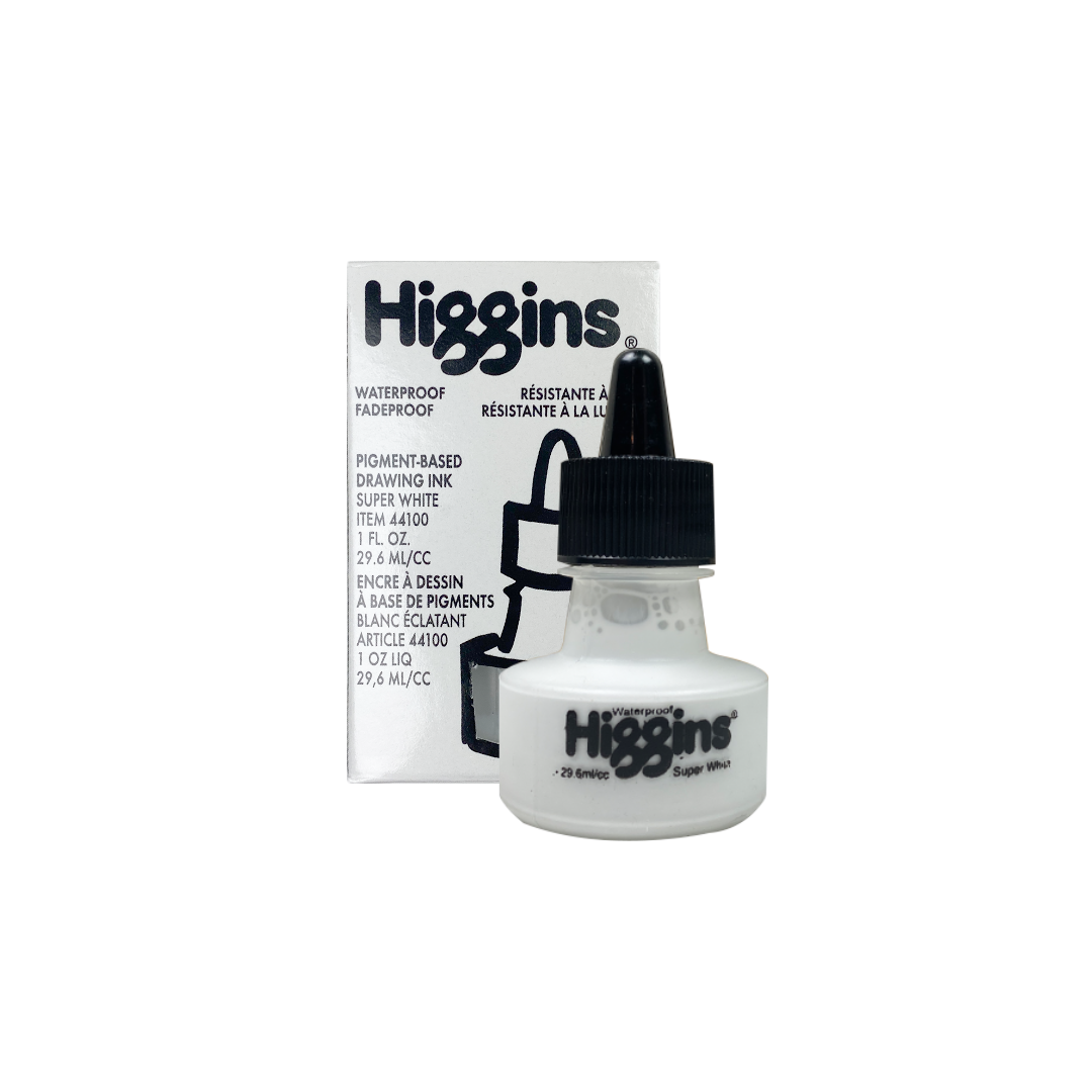 Higgins Drawing Ink - Super White, 1oz