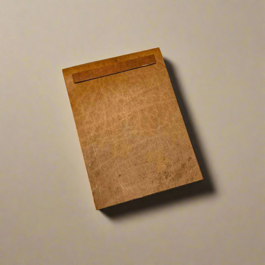 Eco-Friendly Refillable Leather Notepads
