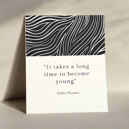 Birthday Card - Pablo Picasso, Card