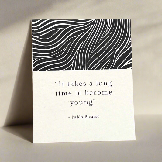 Birthday Card - Pablo Picasso, Card