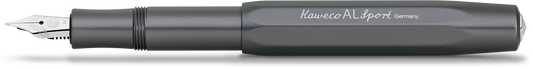 Kaweco AL Sport aluminum fountain pen in anthracite grey