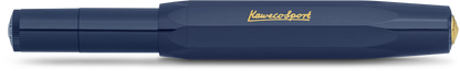 Kaweco Classic Sport fountain pen in navy, capped