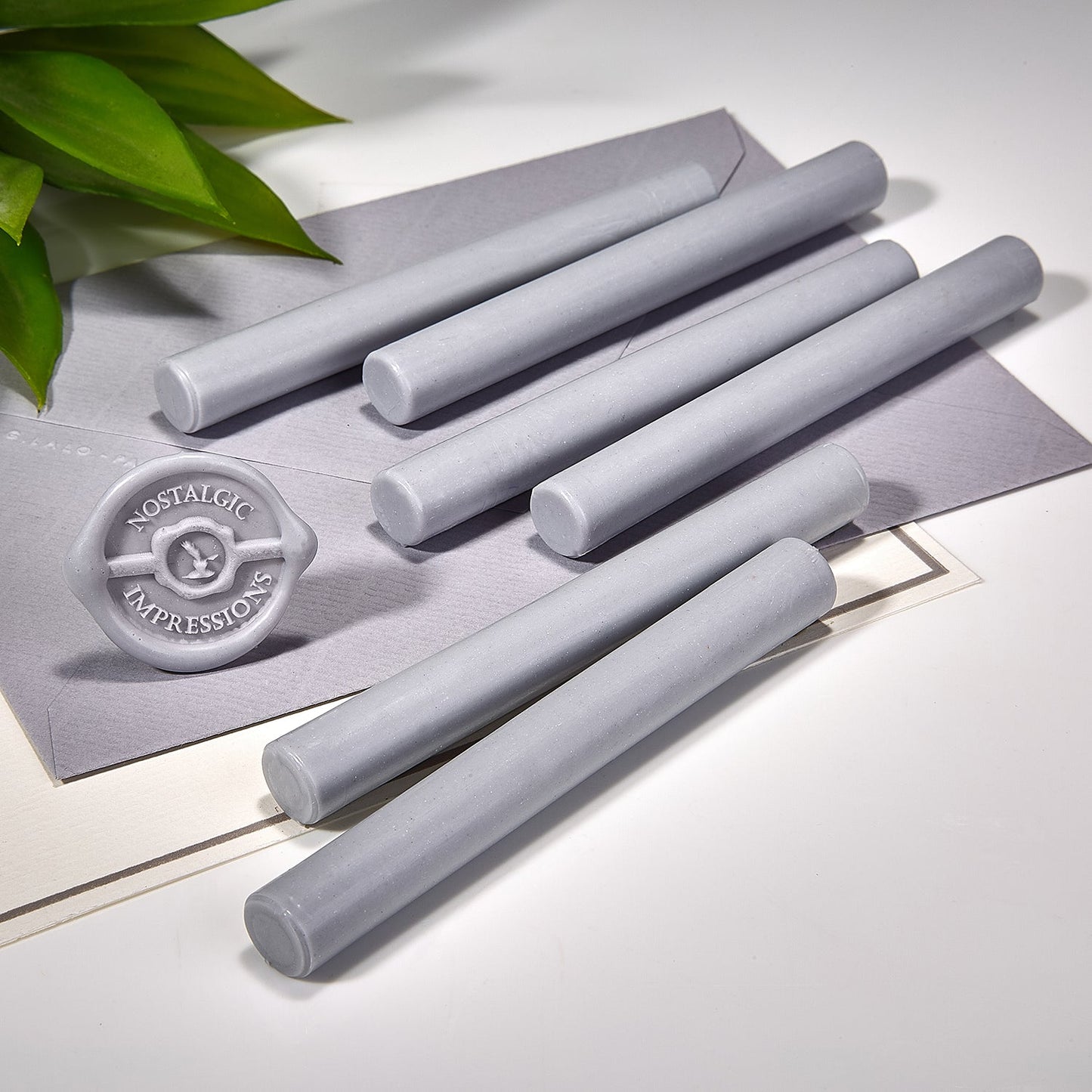 Light Gray Premium Glue Gun Sealing Wax -Pack of 6
