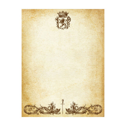 Parchment Stationery Vintage Design Boxed Gift Set -20/10 with Personalization option