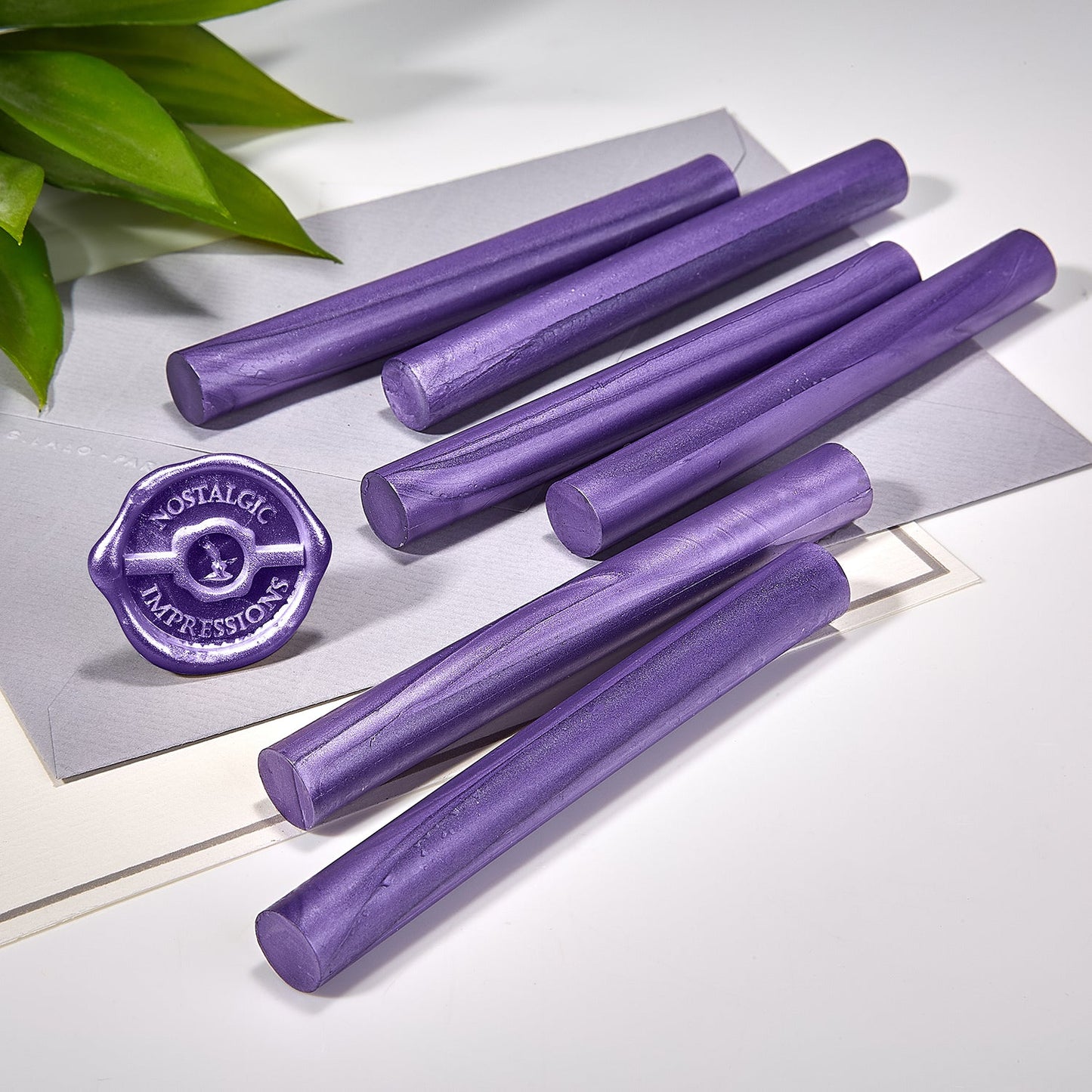 Metallic Purple Premium Glue Gun Sealing Wax -Pack of 6
