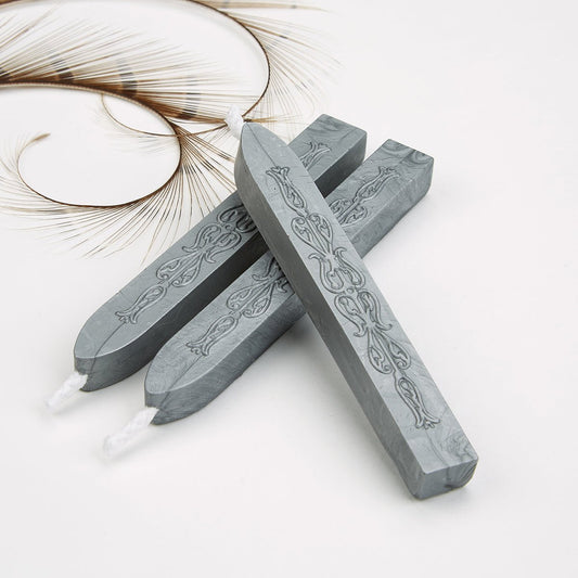 Silver Flexible Premium Sealing Wax-Pack of 3 sticks