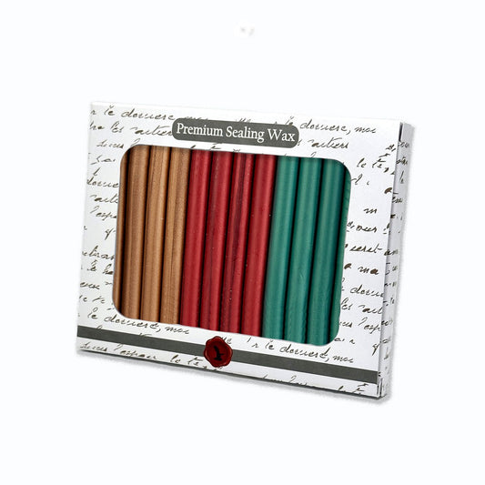 Christmas Premium Glue Gun Sealing Wax Assortment -12Pcs. Saver Pack
