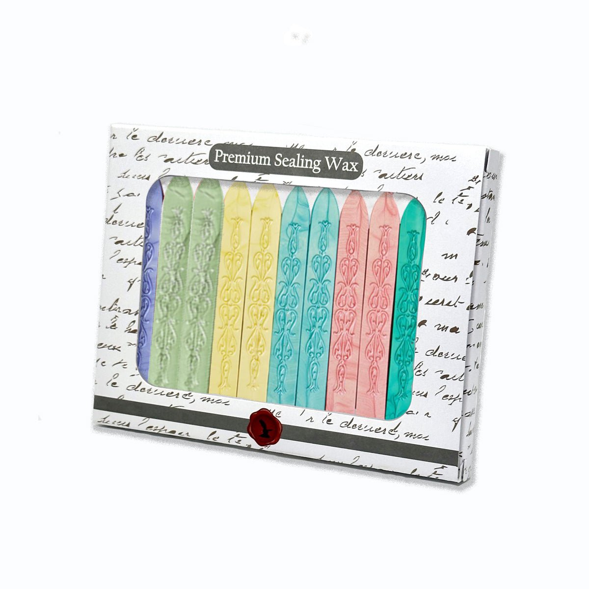 Pastel Premium Sealing Wax with wick- 12PK Saver Pack Assortment